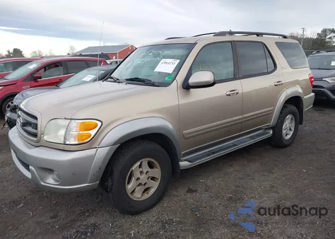 2003 Toyota Sequoia Sr5 V8 from USA, damaged, VIN 5TDBT44AX3S139290